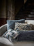 Fan Cushion in Blue