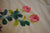 Hand-painted Velvet Throw in Famille Rose